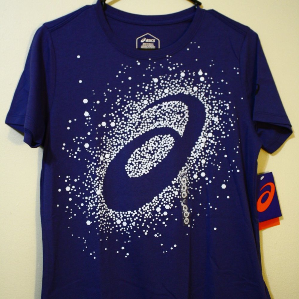 Asics blue t-shirt